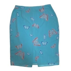 Express | Butterfly Print Skirt